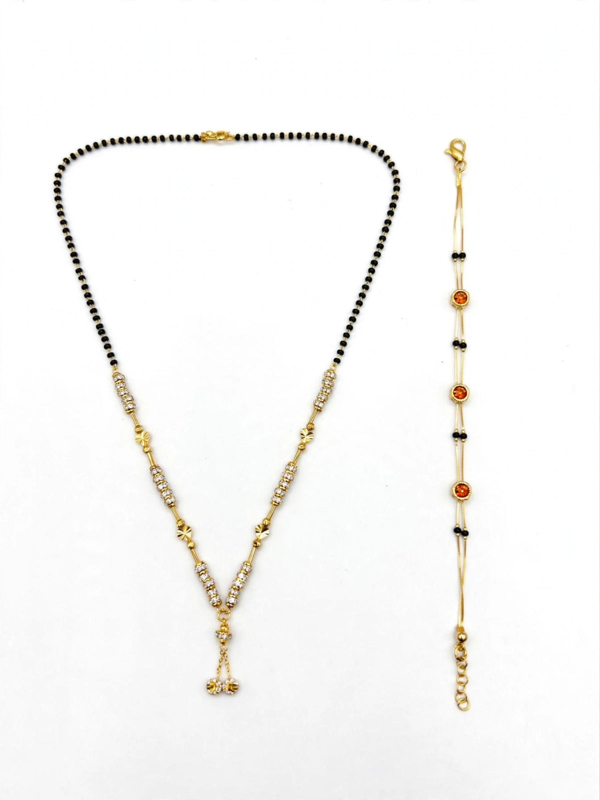 Ruby Grace Dual Mangalsutra Set
