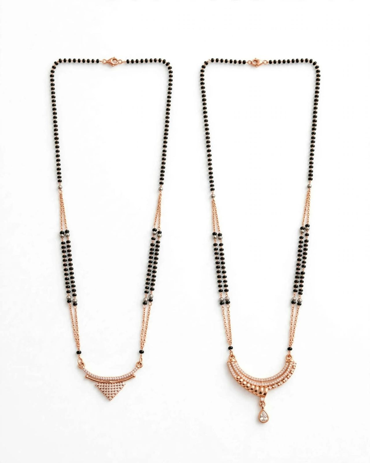 Rosé Royale Diamond Mangalsutra Set