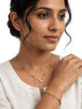 Infinity Glow Dual Mangalsutra Set