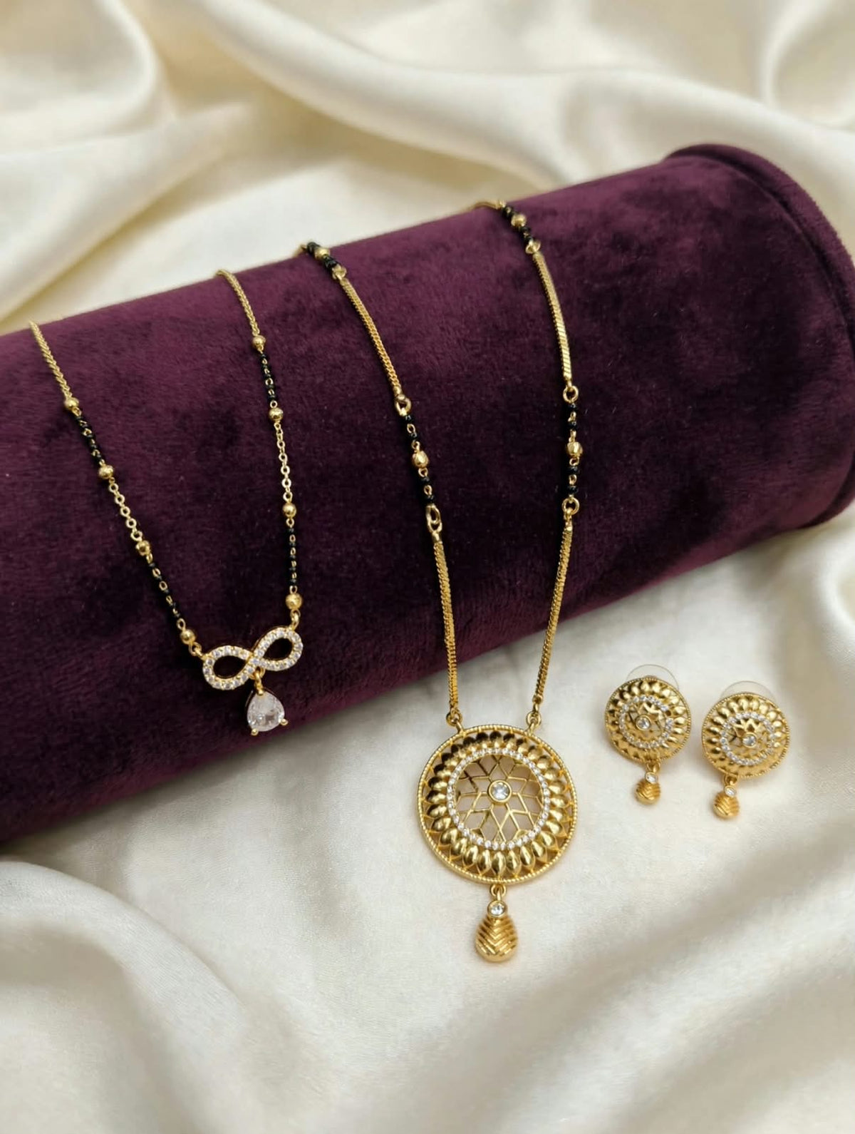 Golden Infinity & Heritage Mangalsutra Set