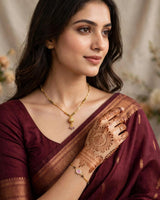 Pink Aura Dual Mangalsutra Set