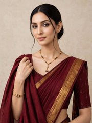 Golden Frame Dual Mangalsutra Set