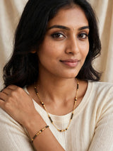 Golden Classic Charm Mangalsutra Set