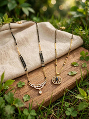 Rose Aura Dual Mangalsutra Set
