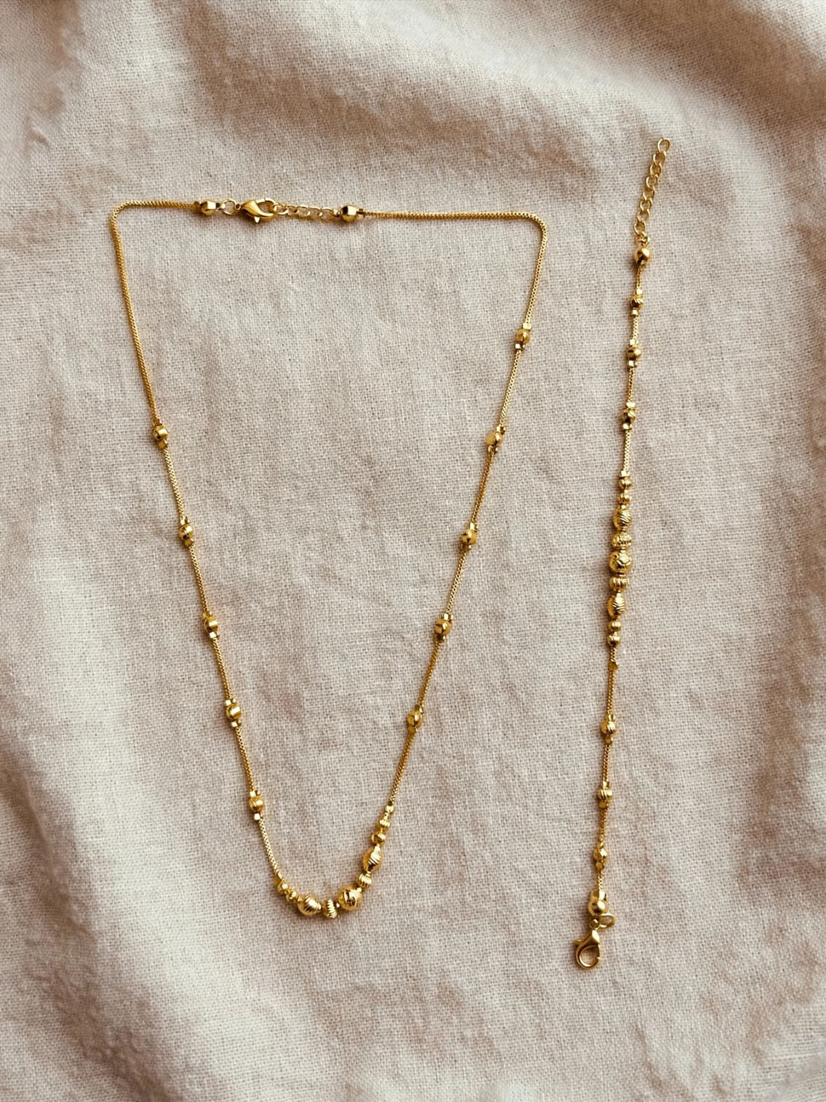 Golden Traditional Grace Mangalsutra Set