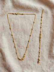 Golden Traditional Grace Mangalsutra Set