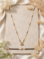 Butterfly Bloom Dual Mangalsutra Set