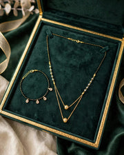 Golden Layered Grace Mangalsutra Set