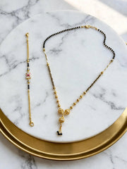 Golden Heritage Charm Mangalsutra Set