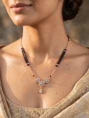 Rose Triple Radiance Teardrop Mangalsutra