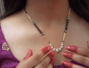 Rose Floral Radiance Mangalsutra