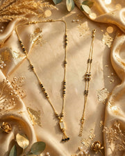 Golden Frame Dual Mangalsutra Set