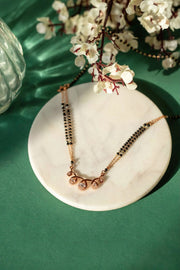 Rose Triple Round Radiance Mangalsutra