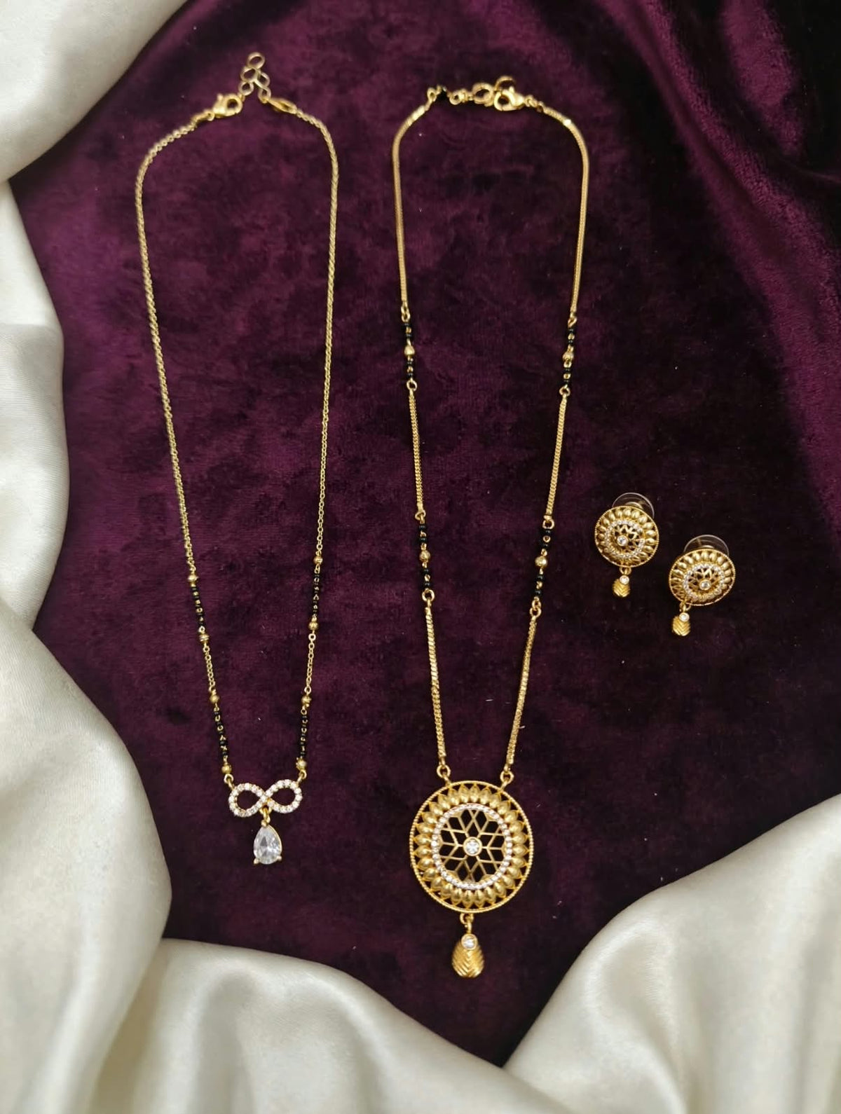 Golden Infinity & Heritage Mangalsutra Set