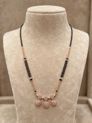 Rose Triple Charm Radiance Mangalsutra