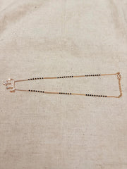 Rose Floral Drop Mangalsutra