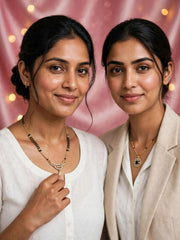 Rose Aura Dual Mangalsutra Set