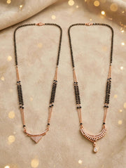 Rosé Royale Diamond Mangalsutra Set