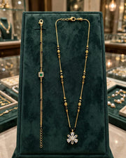 Floral Spark Dual Mangalsutra Set