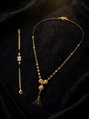 Golden Heritage Charm Mangalsutra Set