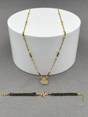 Butterfly Bloom Dual Mangalsutra Set