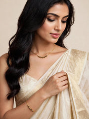 Golden Minimal Grace Mangalsutra Set
