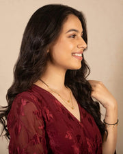 Golden Layered Grace Mangalsutra Set