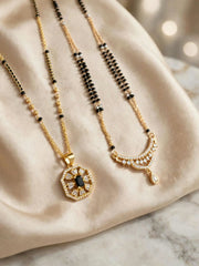 Rose Aura Dual Mangalsutra Set