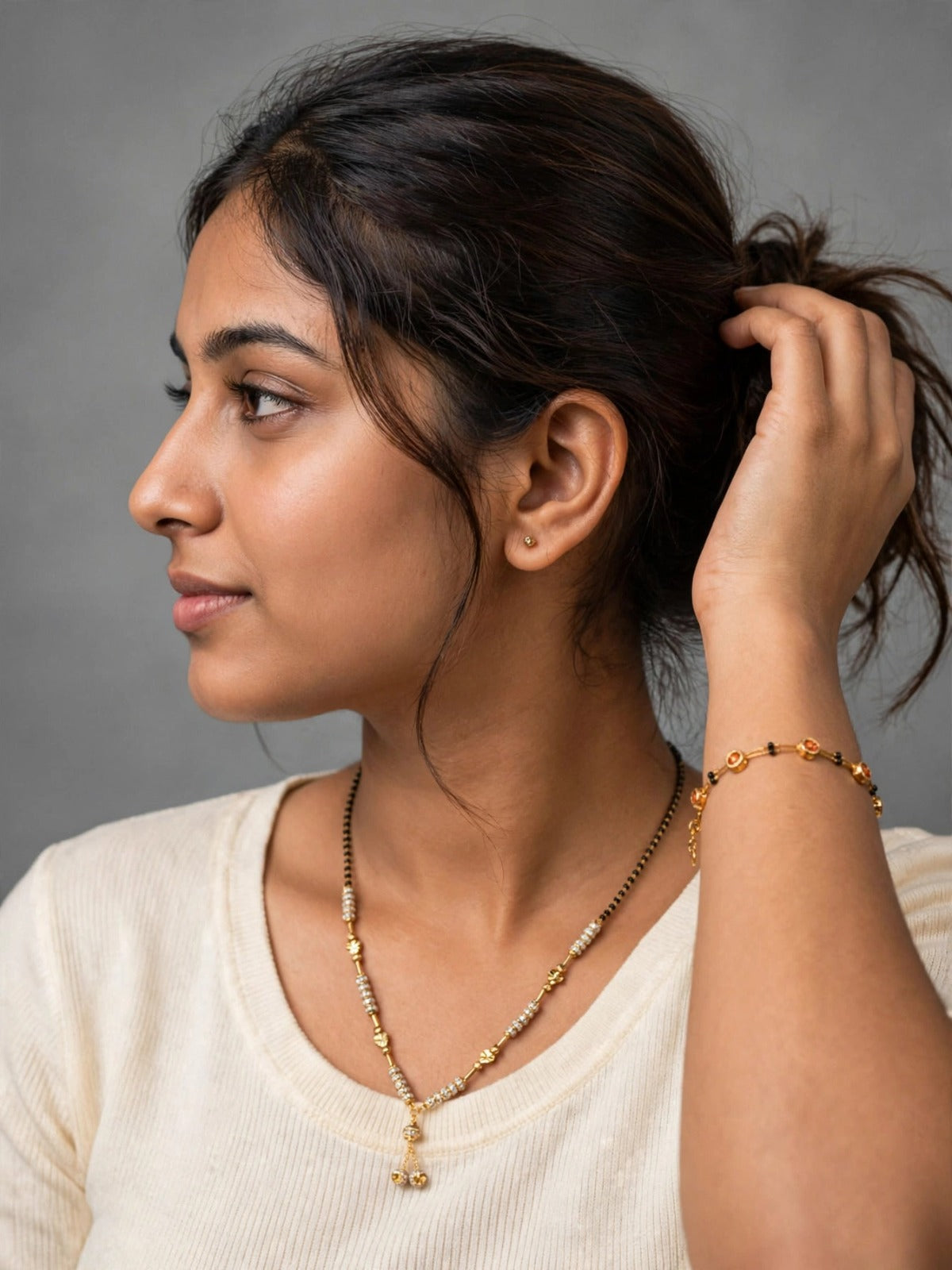 Ruby Grace Dual Mangalsutra Set
