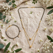 Golden Layered Grace Mangalsutra Set