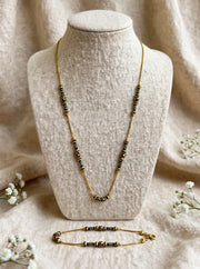 Golden Bead Harmony Mangalsutra Set
