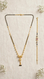 Golden Heritage Charm Mangalsutra Set