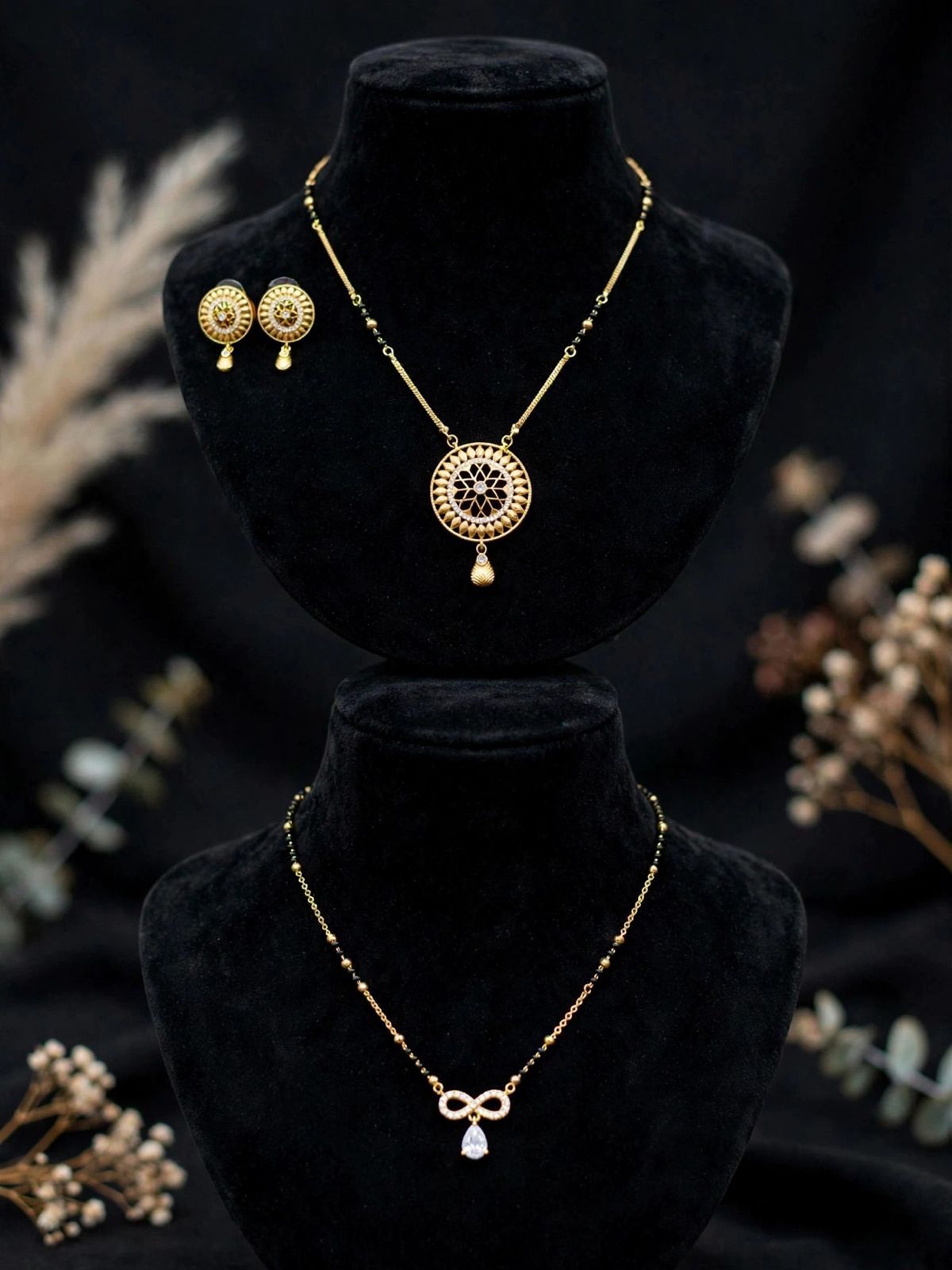 Golden Infinity & Heritage Mangalsutra Set
