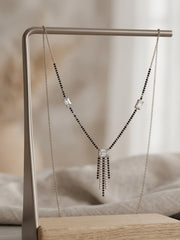 Rose Tassel Radiance Mangalsutra