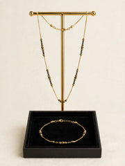 Golden Bead Harmony Mangalsutra Set