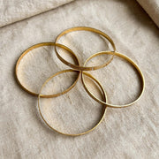 Sikha Multi-Line Gold Bangle Set