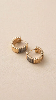 Vogue Bali Geometric Hoop Earrings