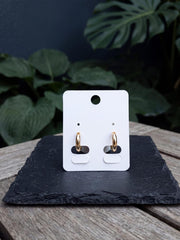 Tiny Flora White Floral Chandbali Earrings