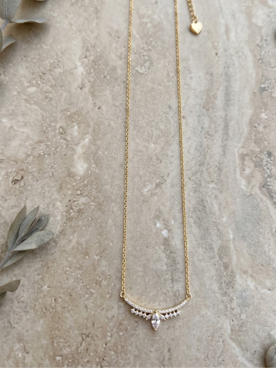 Marquise Grace Pendant Necklace