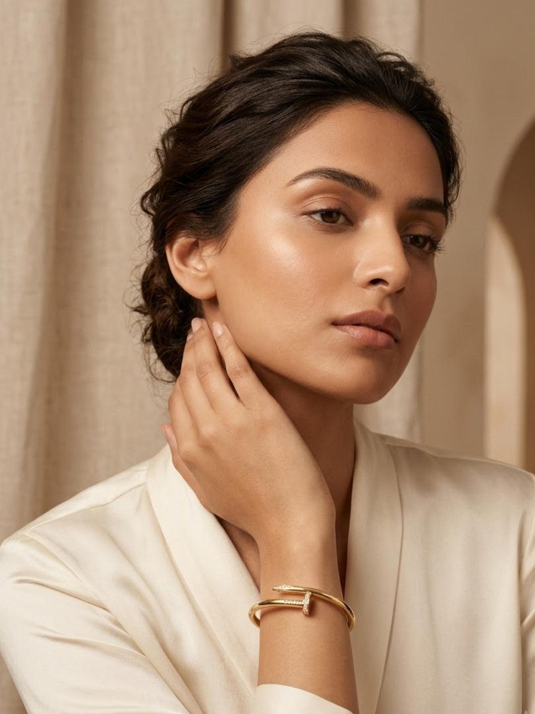 Nail Luxe Diamond Wrap Bracelet