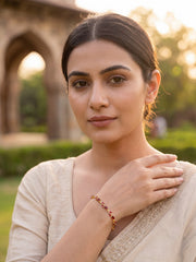 Tulip Love Maroon Bracelet