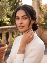 Tulip Love Sapphire Blue Bracelet