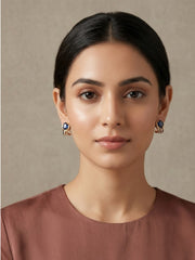 Stella Bali Blue Statement Earrings
