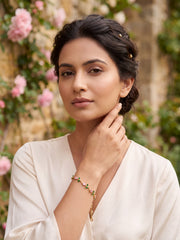 Tulip Love Pink Blossom Bracelet