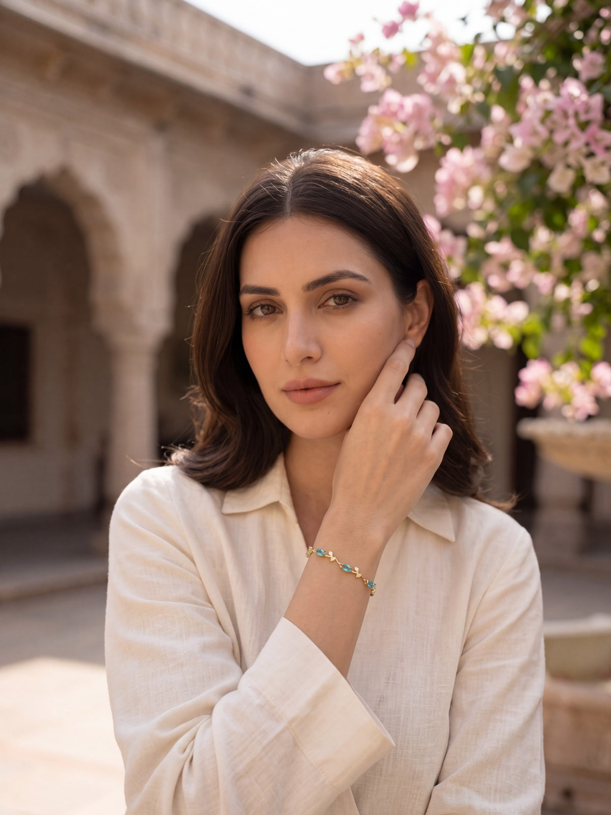 Tulip Love Sky Blue Bracelet