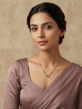 Lakshimi Double Circle Pendant Mangalsutra