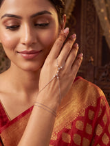 Solina Pearl Silver Haath Pan