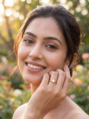 Diamond Spark Solitaire Ring