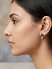 Stella Bali Blue Statement Earrings