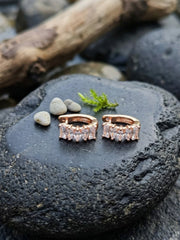 Dazzle Bali Geometric Crystal Earrings